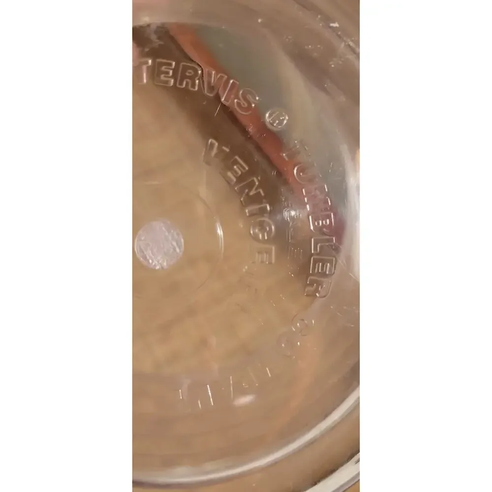 TERVIS Ice Bucket 2.5 qt Clear with Tongs and Handle